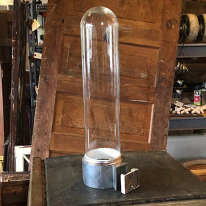 1940s-1950s Glass Vortex Cup Dispenser